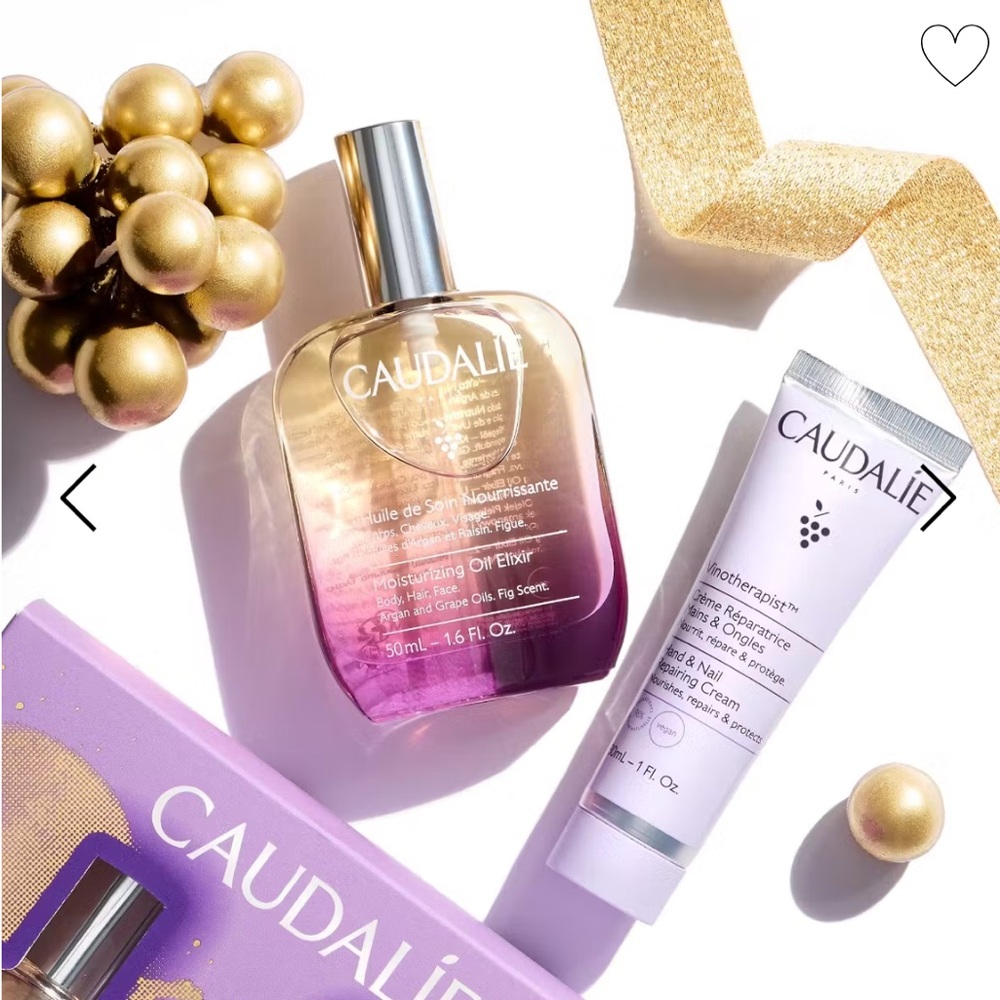 CAUDALIE HYDRATE & RESTORE BODY ESSENTIALS GIFT SET New in box Luxury Skincare
